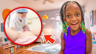 5Yr Olds SHOCKING Reaction to Birth Video [upl. by Caye]