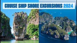 Cruise Ships Shore Excursions in Phuket  What can you do [upl. by Qulllon]