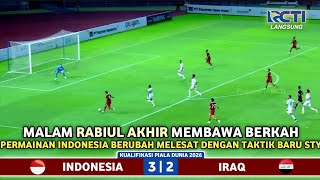 🔴LIVE • TIMNAS INDONESIA VS IRAK • PUTARAN 2 • KUALIFIKASI PIALA DUNIA 2026 • RCTI amp Ekslusif [upl. by Om]