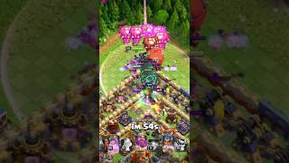 Most Powerful Attack Strategy Lavaloon 💪 New Seasonal Troops Clash Of Clans COC mehtauk02 shorts [upl. by Atiker]