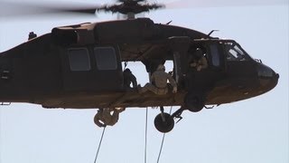 Soldiers from the 10th Mountain Division at Fort Polk graduate from Air Assault Course  AiirSource [upl. by Collie]