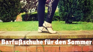 Barfußschuhe für den Sommer  Barfußsandalen quotGeniale Sandalequot [upl. by Hewes]