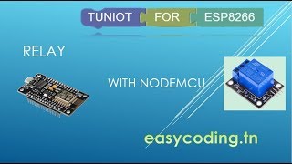 NodeMcu ESP8266 Tutorial A19 Using a relay [upl. by Herod173]