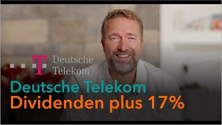 Deutsche Telekom  Dividende plus 17 [upl. by Henriha245]