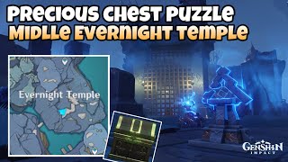 Precious Chest Puzzle Evernight Temple  Genshin Impact [upl. by Enirehtac]