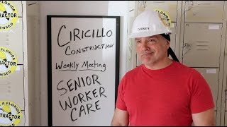 Senior Worker Care  The Construction Comic  Carmen Ciricillo [upl. by Toille533]