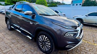 Nova Fiat toro ranch 2024 cinza Granite [upl. by Ylrac]