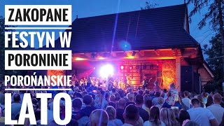 Zakopane vlog festyn w Poroninie Porońańskie Lato [upl. by Seyler629]