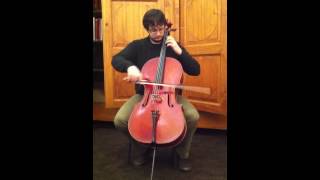 Cello Edgar E Russ Cremona 2014  Personalized Strad [upl. by Trik730]