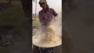 ⚡⚡ Biggest Noodles Recipe⚡⚡ shorts telugufoodie esangathulu streetfood foodie omelette [upl. by Hyps]