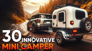 30 Most Innovative Mini Camper Trailers ▶▶2 [upl. by Ellasal]