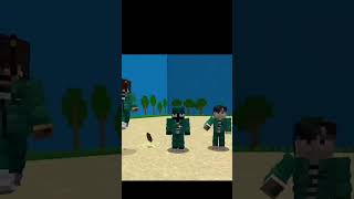 Squid game in Minecraft minecraft gaming ytshorts shorts [upl. by Narah745]