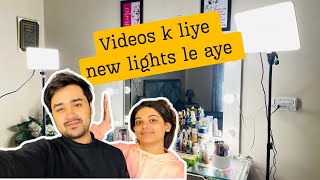 Videos K Liye New Lighting Setup Le Liya  Urooba Faizan [upl. by Saitam]