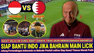 🔴 BUAT ASIA GEMETAR  Pierluigi Collina LAKUKAN INI Jelang Pertandingan Timnas Vs Bahrain Round 3 [upl. by Rehposirhc]