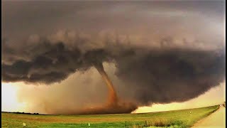 Tornado Time Lapse  multiple photogenic tornadoes Simla CO  June 4th 2015 [upl. by Nandor]