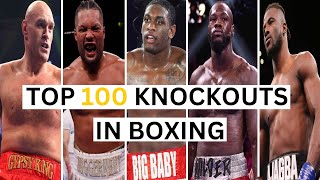 Top 100 Heavyweight Knockouts [upl. by Anilas306]