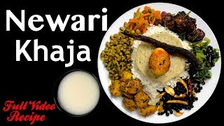 Newari Khaja Set  Samaye Baji  Full Video Recipe  Yummy Food World🍴121 [upl. by Desta]