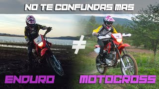 ENDURO Y MOTOCROSS ¿Son lo mismo 🤔 [upl. by Benoit]