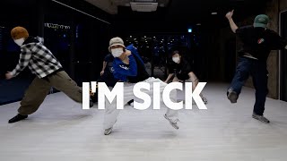 바밍타이거 Balming Tiger  Im Sick  Achi Choreography [upl. by Naffets]