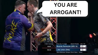 Luke Littler vs Ricardo Pietreczko Incident EXPLAINED darts [upl. by Acireh]