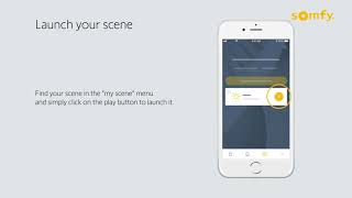 08 SOMFY TaHoma Switch  How to create your own manual scene [upl. by Markland]