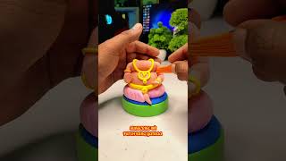 Ganpati ji making with clay 🙏Ganpati idol making 🙏 Ganpati bappa morya shorts short art Ganpati [upl. by Tibbs]