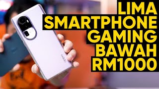 5 Smartphone Bawah RM1000 Yang Syok Gaming November 2023 [upl. by Htrag540]