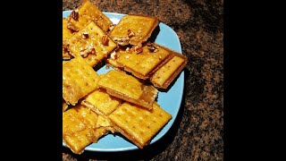 Toffee Crackers [upl. by Atiuqal]