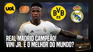 🔴 VINI JR DECIDE E REAL MADRID É CAMPEÃO DA CHAMPIONS LEAGUE PELA 15ª VEZ [upl. by Oler]