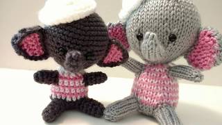 Red Heart Amigurumi Yarn Part 3 FINISH Elephants 🐘 [upl. by Ahsenet]