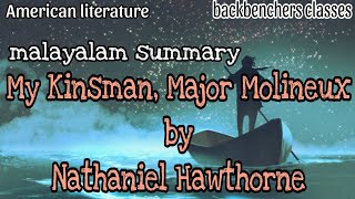 My Kinsman Major Molineux by Nathaniel HawthorneMalayalam summary [upl. by Ardnuek]