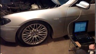 Прокачка Dynamic Drive Dynamic Drive Control Test BMW E65 E66 [upl. by Kosey41]