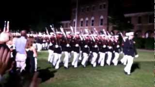 USMC Sunset Pass amp Review at Marine Barracks Wash DC [upl. by Klement]