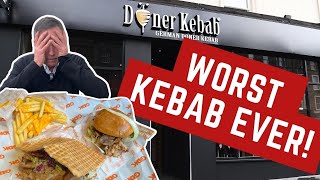 Reviewing GERMAN DONER KEBAB  The WORST KEBAB Ive Ever Had [upl. by Snah]