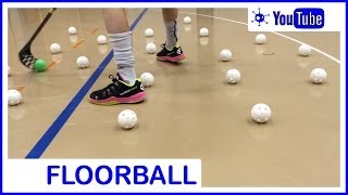 Floorball Stickhandling [upl. by Kalvn]