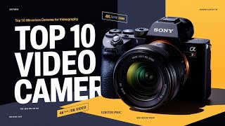 Top 10 Mirrorless Cameras for Video in 2024 Best Picks Revealed [upl. by Ydissahc]