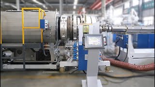 LSP800HDPE Pressure Pipe Extrusion Line [upl. by Bina]