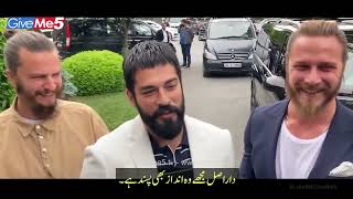 Osman bey Goktug and Boran Alp Interview With Urdu Subtitles By GiveMe5 [upl. by Eiggam]