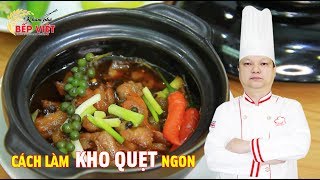 Cách làm kho quẹt  Ăn với rau luộc cơm cháy kho quẹt rất ngon  Vietnamese Vegetable Dipping Sauce [upl. by Cerellia]