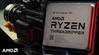 Red Digital Cinema gets 64core Performance with the AMD Ryzen™ Threadripper™ 3990X [upl. by Hanej980]