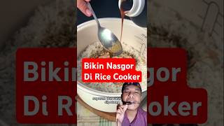 MAKE FRIED RICE IN A RICE COOKER WHAT CAN YOU nasigoreng food cooking [upl. by Nylissej]