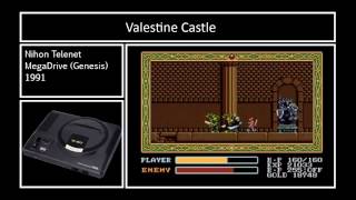 Ys III  Valestine Castle Comparison [upl. by Nichola]