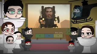 ✌️👍🏻 GMAN team  Skibidi Character React to SKIBIDI TOILET New Part 3 67  Ep 55  67  👍🏻✌️ [upl. by Nivets233]