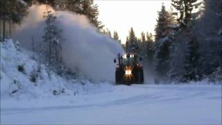 Globus totrinns snøfreser Snow Blower [upl. by Anas807]