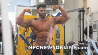 Sergi Constance Posing At The NPC Photo Gym for NPC news online [upl. by Danielson]