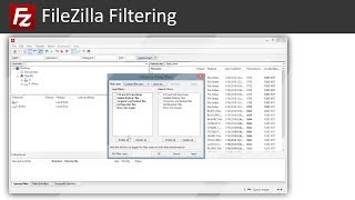 FileZilla Filtering and Hiding Files and Folders [upl. by Carine]