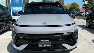 2024 Hyundai Kona NLine I Visual Review I Fully updated [upl. by Annai]