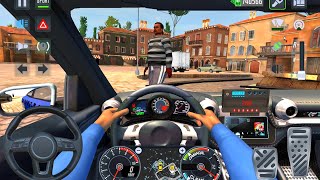 American Taxi Life Ep1 City Driving Taxi Sim 2024  Car Game Android Gameplay [upl. by Sevart]