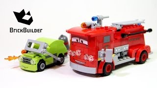 Lego Cars 9484 Reds Water Rescue Build amp Review [upl. by Ardeed]