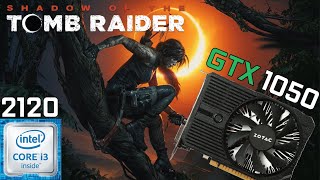 Shadow of The Tomb Raider  I3 2120  GTX 1050 2GB  8GB RAM [upl. by Gosnell]